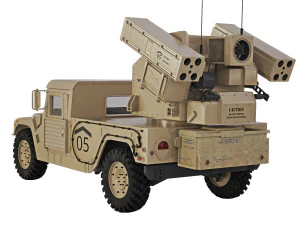 HMMWV M1097 Mściciel 1991 Model 3D