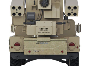 HMMWV M1097 Mściciel 1991 Model 3D