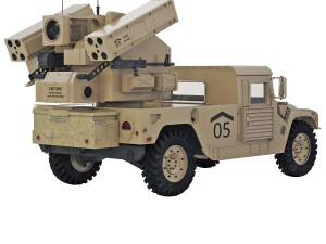 HMMWV M1097 Mściciel 1991 Model 3D