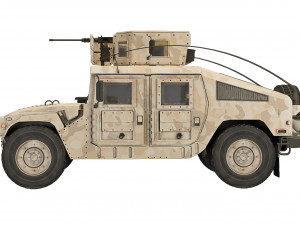 HMMWV M1114 2006 3D मॉडल