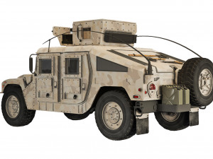 HMMWV M1114 2006 3D मॉडल