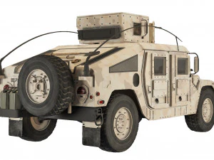 HMMWV M1114 2006 3D Model
