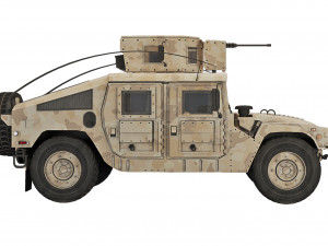 HMMWV M1114 2006 3D मॉडल