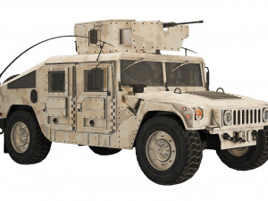 HMMWV M1114 2006 3D मॉडल