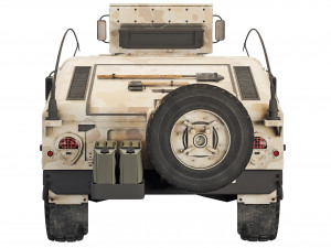 HMMWV M1114 2006 3D मॉडल