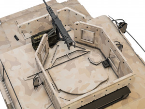 HMMWV M1114 2006 3D मॉडल