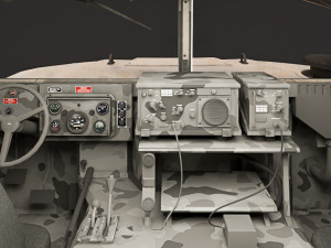 HMMWV M1114 2006 3D मॉडल