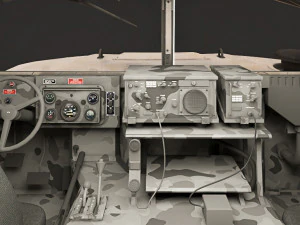HMMWV M1114 2006 3D Model