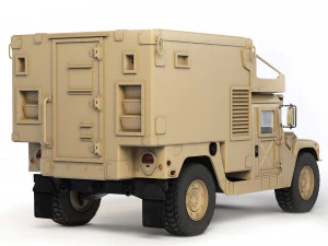 HMMWV M1113 Shelter 2005 3D Model