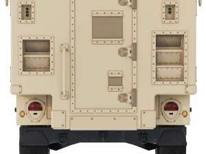 HMMWV M1113 Shelter 2005 3D Model
