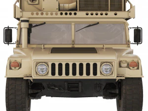 HMMWV M1113 Shelter 2005 3D Model