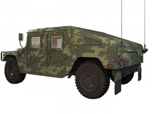 HMMWV M1151 2005 3D Model