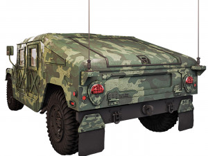 HMMWV M1151 2005 Model 3D