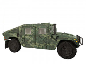 HMMWV M1151 2005 3D Model