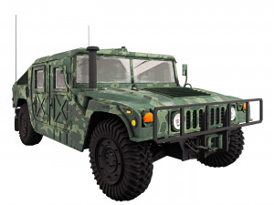 HMMWV M1151 2005 Model 3D