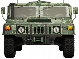HMMWV M1151 2005 3D Model