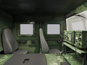 HMMWV M1151 2005 3D Model