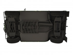 HMMWV M1151 2005 Model 3D