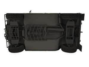 HMMWV M1151 2005 3D Model