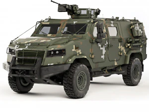 Kozak-5 taktis 2016 Model 3D