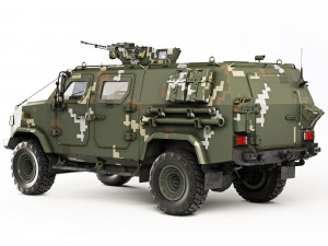 Kozak-5 tactical 2016 3D 모델