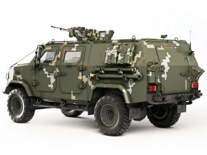 Kozak-5 tactical 2016 3D Model