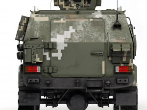 Kozak-5 tactical 2016 3D Model
