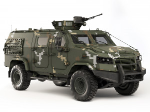 Kozak-5 tactical 2016 3D 모델