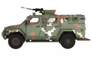 KrAZ Spartan 2014 Modèle 3D