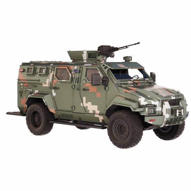 KrAZ Spartan 2014 3D Модель In Транспорт 3DExport