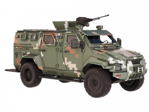 KrAZ Spartan 2014 3D Model