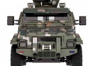 KrAZ Spartan 2014 Modèle 3D