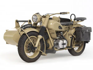 R75 サハラ 1942 3Dモデル