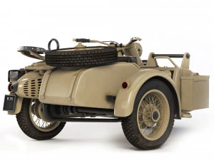 R75 Sahara 1942 3D Model