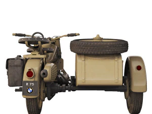 R75 Sahara 1942 3D Model