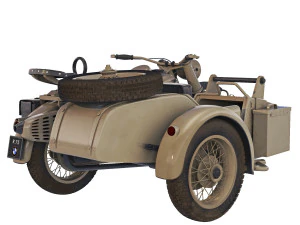 R75 Sahara 1942 3D Model