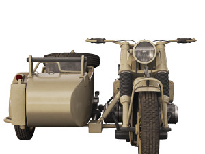 R75 Sahara 1942 3D-Modell