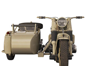 R75 Sahara 1942 3D Model
