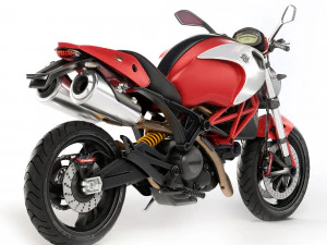 Ducati Monster 796 2010 3D Model