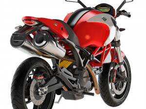 Ducati Monster 796 2010 3D-Modell