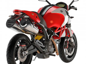 Ducati Monster 796 2010 3D Model