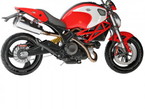 Ducati Monster 796 2010 3D-Modell