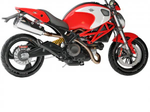 Ducati Monster 796 2010 3D Model
