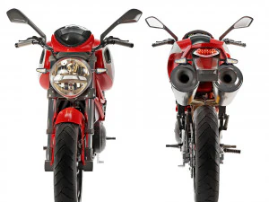 Ducati Monster 796 2010 3D Model