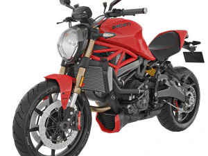 Ducati Monster 1200S 3D Model