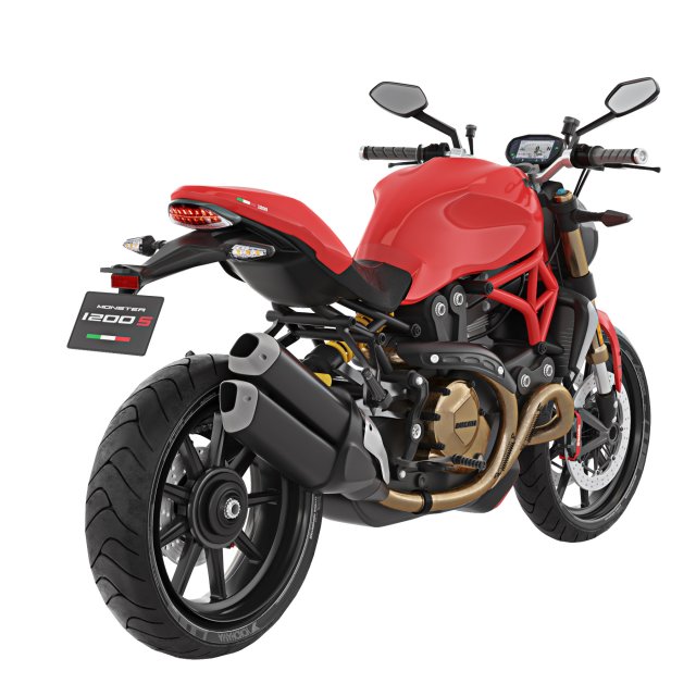 Ducati monster 1200s shop stripe