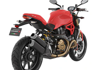 Ducati Monster 1200S 3D Model
