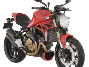 Ducati Monster 1200S Model 3D