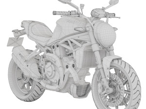 Ducati Monster 1200S Model 3D
