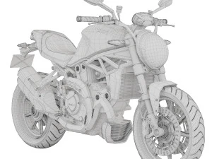 Ducati Monster 1200S 3D Model